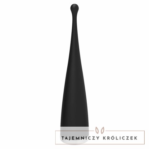 Brilly Glam Spot Vibe Czarny - Silikonowy Masażer Precyzyjny 17 cm BRILLY GLAM