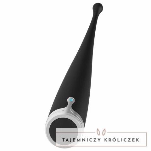 Brilly Glam Spot Vibe Czarny - Silikonowy Masażer Precyzyjny 17 cm BRILLY GLAM