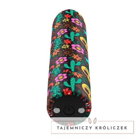 CalExotics Custom Bullets Akumulatorowy Mini Masażer Czaszka 10 Trybow CUSTOM BULLETS