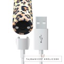 CalExotics Custom Bullets Leopard - mini masażer 10 trybow, magnetyczny CUSTOM BULLETS