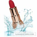 CalExotics Hide & Play Ładowana Szminka Czerwona - Mini Masażer USB 7,5 cm CALEXOTICS