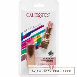 CalExotics Hide & Play pomadka wibrująca USB rożowa 7,5 cm CALEXOTICS
