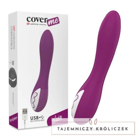 Coverme Elsie bezprzewodowy model intymny z technologią Watchme, fioletowy COVERME