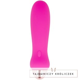 Dolce Vita Model Pink Five - Kompaktowy wibrator silikonowy, 7 trybow, USB DOLCE VITA