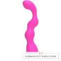 G-SPOT George Wibrator Punktu G USB Silikon Medyczny Rożowy 200mm G-SPOT
