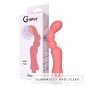 G-SPOT Gohan masażer intymny ładowalny jasnoczerwony silikon 200mm G-SPOT