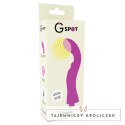 G-SPOT Gregory Violet - wibrator punktowy G, silikon medyczny, 200 mm G-SPOT