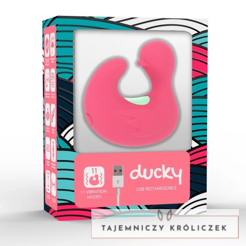Happy Loky DuckyMania silikonowy stymulator palca z akumulatorem HAPPY LOKY