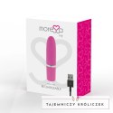 Moressa Ivy Pink - Kompaktowy stymulator podrożny 6 trybow, silikon medyczny MORESSA