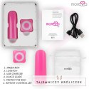 Moressa Ivy Pink - Kompaktowy stymulator podrożny 6 trybow, silikon medyczny MORESSA