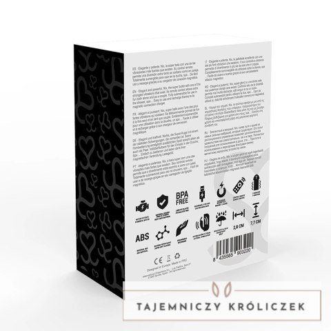 Moressa Nix Czarny - Pilot bezprzewodowy, 7 trybow, silikon medyczny MORESSA