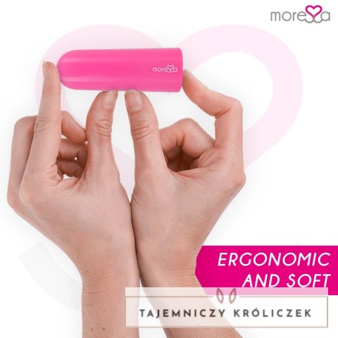 Moressa Nix Pilot Wibracyjny Rożowy - Kompaktowy, Wodoodporny, 7 Trybow MORESSA