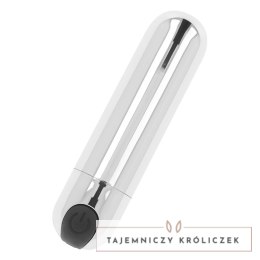 OHMAMA Bullet Vibracyjny Srebrny 8 cm USB 10 Trybow OHMAMA