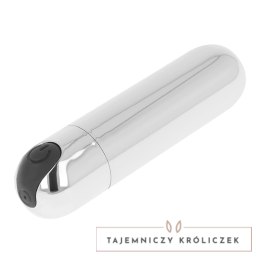 OHMAMA Bullet Vibracyjny Srebrny 8 cm USB 10 Trybow OHMAMA