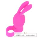 OHMAMA Finger Ring Krolik - Wibrujący naparstek silikonowy IPX6 9,8cm OHMAMA