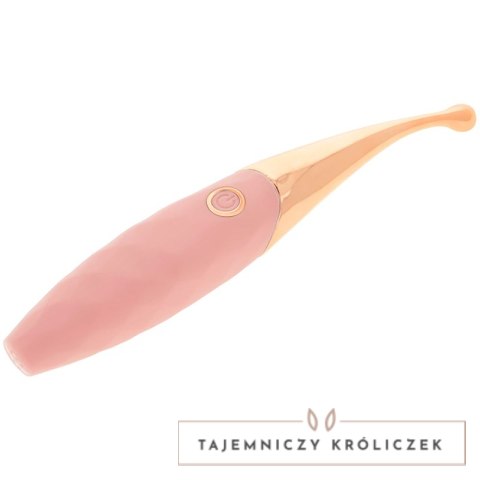 OHMAMA Stymulator punktowy 36 trybow rożowo-złoty ładowany USB OHMAMA