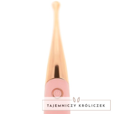 OHMAMA Stymulator punktowy 36 trybow rożowo-złoty ładowany USB OHMAMA