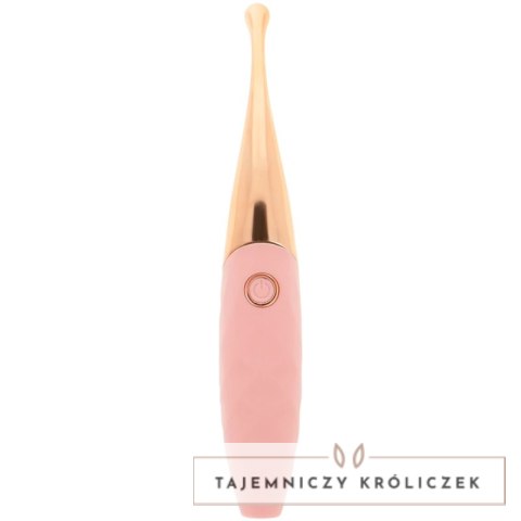 OHMAMA Stymulator punktowy 36 trybow rożowo-złoty ładowany USB OHMAMA