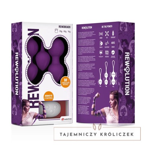 REWOLUTION REWOBEADS Zestaw Kulek Treningowych z Pilotem WATCHME, Wodoodporne REWOLUTION