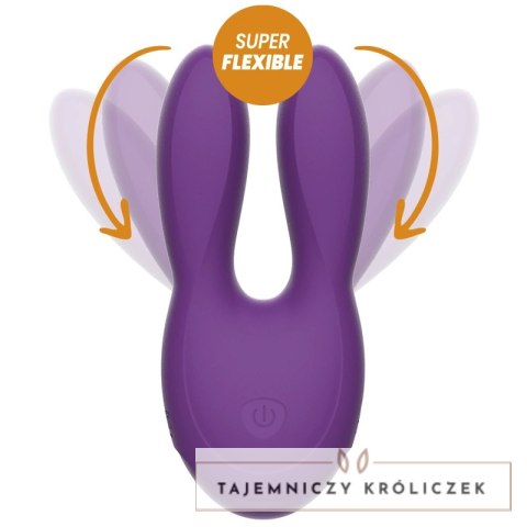 Rewolution REWOBIT Duet Flex - elastyczny stymulator, 2 silniki, wodoodporny REWOLUTION