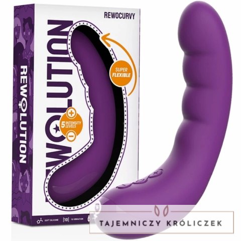 Rewolution Rewocurvy - Elastyczny model ładowany, silikon medyczny, 17 cm REWOLUTION
