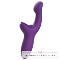 Rewolution Rewokiss Dual Action System FlexiREWO, silikon, 18,5 cm, rożowy REWOLUTION