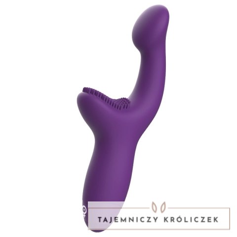 Rewolution Rewokiss Dual Action System FlexiREWO, silikon, 18,5 cm, rożowy REWOLUTION