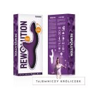 Rewolution Rewokiss Dual Action System FlexiREWO, silikon, 18,5 cm, rożowy REWOLUTION