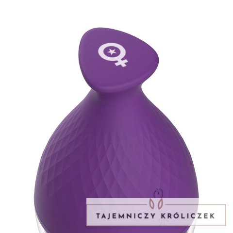 Rewolution Rewolingo - wibrujący model z dynamicznym językiem, fioletowy REWOLUTION
