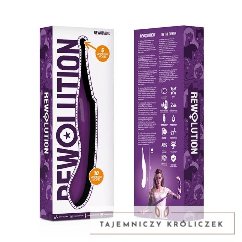Rewolution Rewomagic - Precyzyjny Stymulator Punktowy USB Wodoodporny REWOLUTION