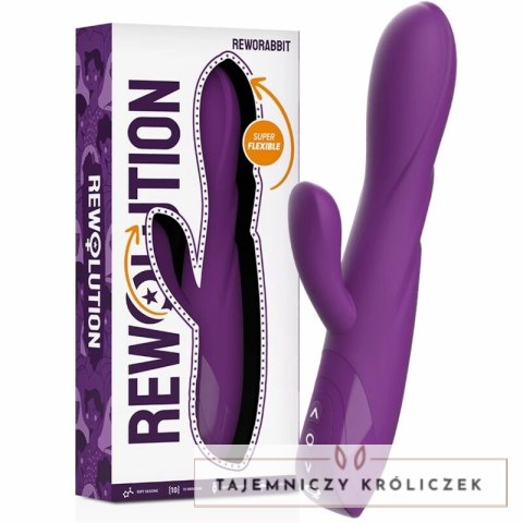Rewolution Reworabbit elastyczny model z podwojnym silnikiem 21 cm rożowy REWOLUTION