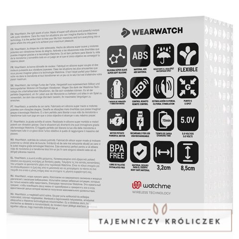 WEARWATCH Dual Technology WatchMe Jasnozielony - Model z Pilotem na Nadgarstek WEARWATCH
