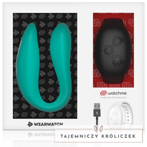 WEARWATCH Dual - model z technologią WATCHME, turkusowy, wodoodporny WEARWATCH