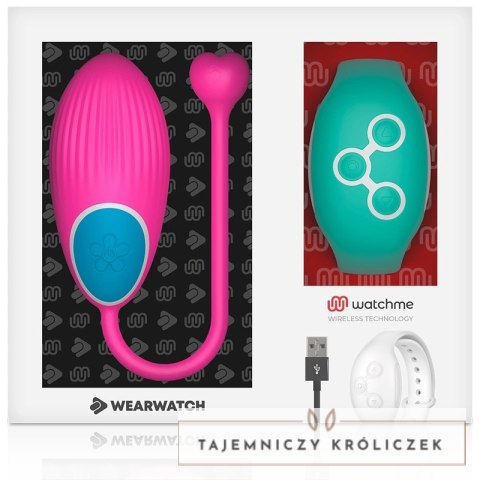 WEARWATCH EGG Pilot z technologią WatchMe, fuksja/woda morska, 7 trybow WEARWATCH