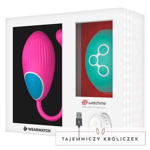 WEARWATCH EGG Pilot z technologią WatchMe, fuksja/woda morska, 7 trybow WEARWATCH