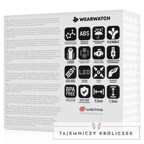 WEARWATCH EGG Pilot z technologią WatchMe, fuksja/woda morska, 7 trybow WEARWATCH