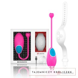 WEARWATCH Egg Fuksja - model z pilotem WATCHME, silikon medyczny, 7 trybow WEARWATCH
