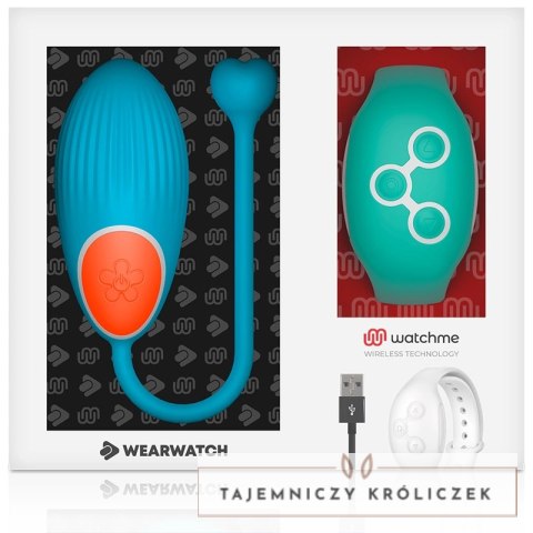 WEARWATCH Egg Pilot - model z technologią WATCHME, akwamaryn, zdalne sterowanie WEARWATCH
