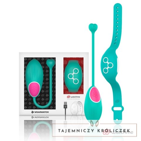 WEARWATCH Egg WatchMe - Model zdalnie sterowany, wodoodporny, morska zieleń WEARWATCH