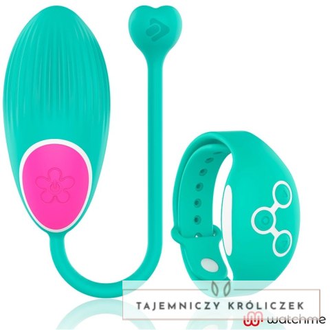 WEARWATCH Egg WatchMe - Model zdalnie sterowany, wodoodporny, morska zieleń WEARWATCH