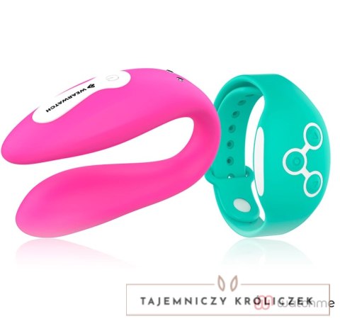 WEARWATCH WatchMe Dual Tech - Model w kolorach fuksja/woda morska, wodoodporny WEARWATCH