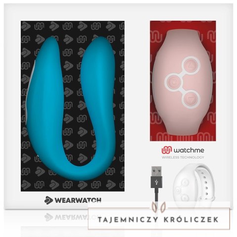 WEARWATCH WatchMe Dual Technology Model Indygo/Rożowy - Zegarek Sterujący, Wodoodporny WEARWATCH