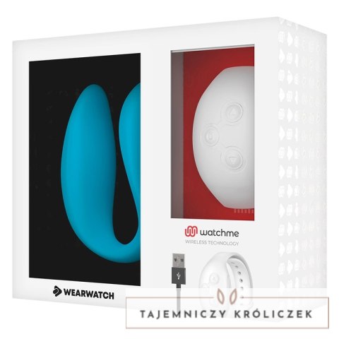 Wearwatch WatchMe Dual Technology Indigo/Snow - Inteligentny model z pilotem WEARWATCH