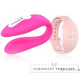 Wearwatch WatchMe Dual Technology - model fuksja/rożowy, sterowanie zegarkiem WEARWATCH