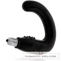 Addicted Toys masażer analny czarny TPR z wibracją ergonomiczny ADDICTED