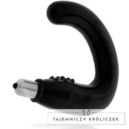 Addicted Toys masażer analny czarny TPR z wibracją ergonomiczny ADDICTED