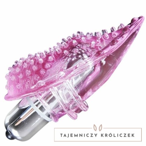 Baile Finger Massager model z 10 trybami wibracji, rożowy BAILE
