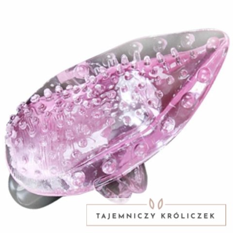 Baile Finger Massager model z 10 trybami wibracji, rożowy BAILE