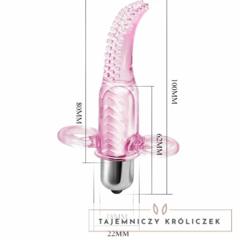 Baile Mini Wibro Naparstek Intymny 10 Trybow TPR ABS BAILE