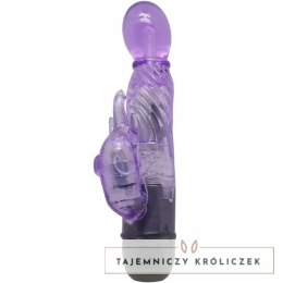 Baile Rabbit Violet 10 trybow - anatomiczny wibrator z funkcją rotacji BAILE
